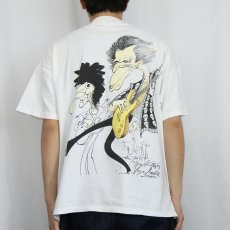 画像4: 90's The Rolling Stones USA製 "Gerald Scarfe Voodoo Lounge" ロックバンドTシャツ L (4)