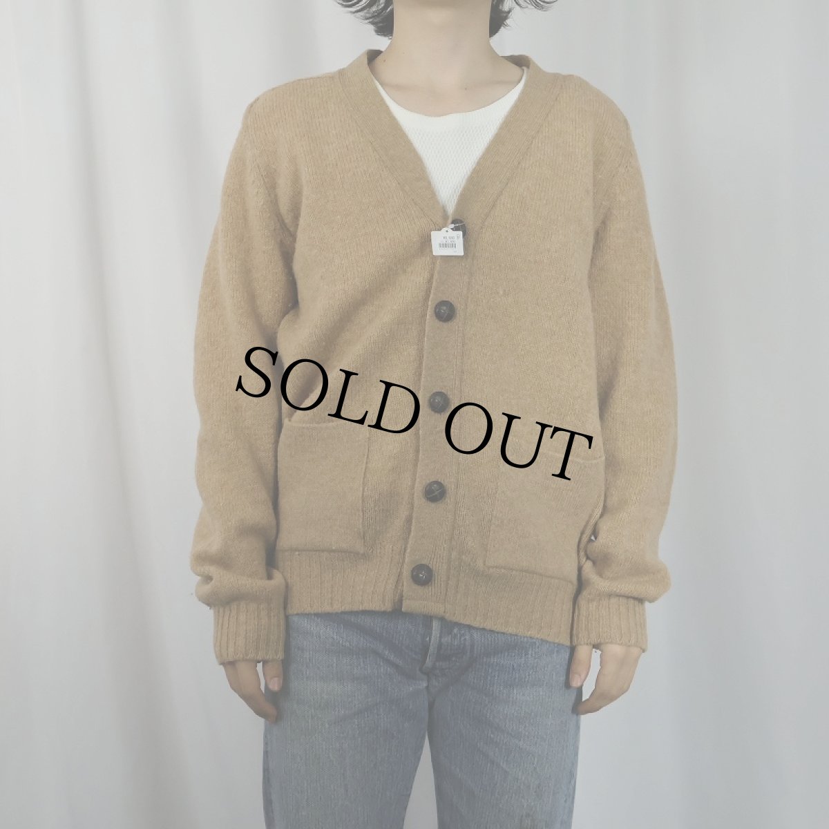 画像2: 70's PENDLETON USA製 ウールニットカーディガン L (2)