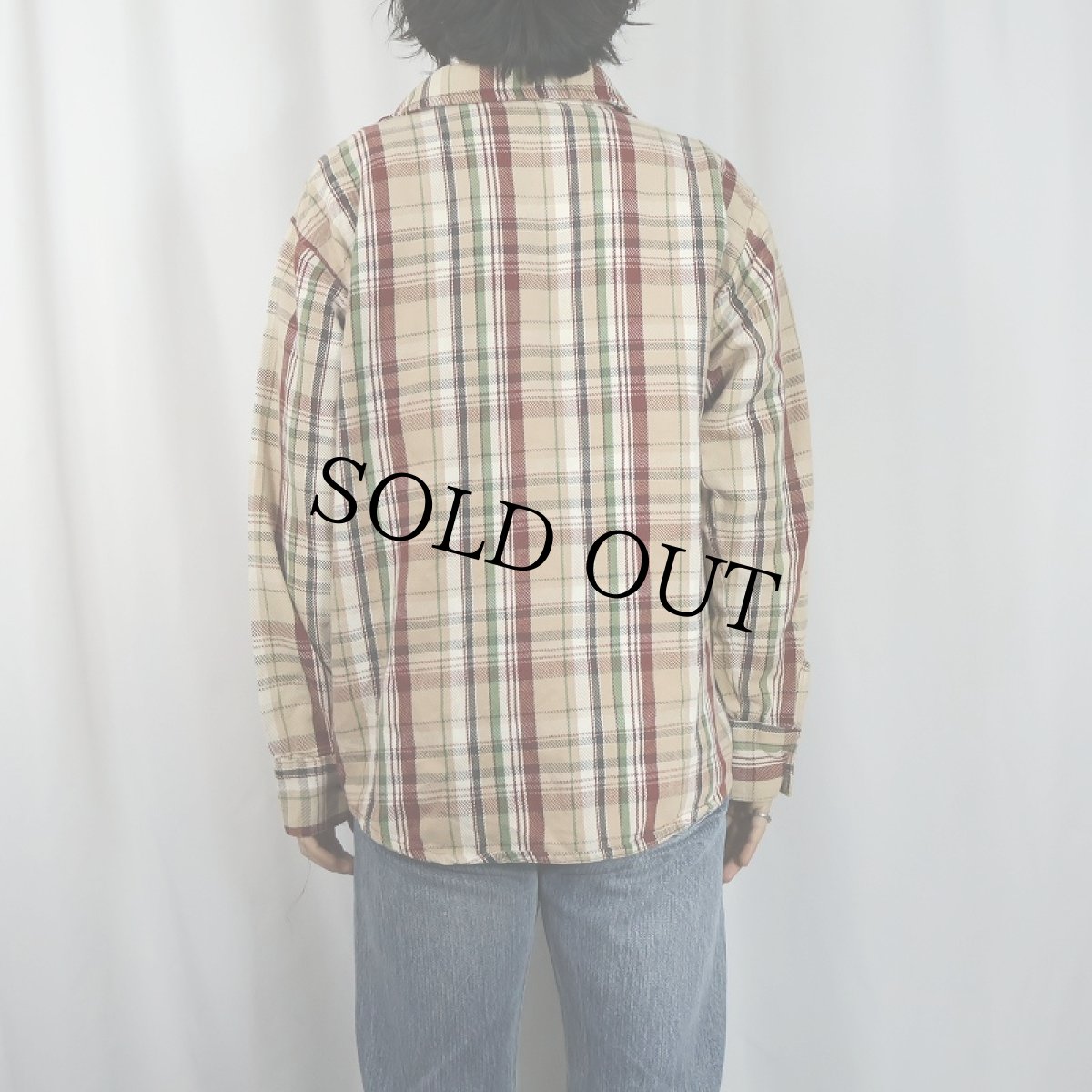 画像3: 70's Frostproof USA製 チェック柄 ヘビーネルシャツ L (3)