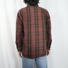 画像3: 80's WINTER RUN USA製 チェック柄 ヘビーネルシャツ  (3)