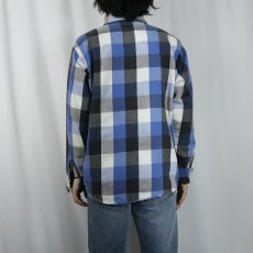 画像3: 80's Frostproof USA製 ブロックチェック柄 ヘビーネルシャツ L (3)