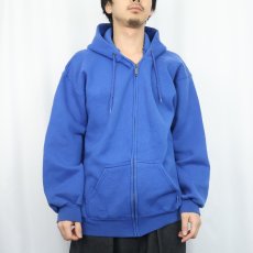 画像2: 90's DISCUS スウェットジップパーカー L (2)