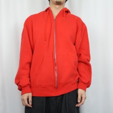 画像2: 90's Cheetah USA製 スウェットジップパーカー L (2)