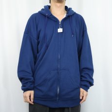 画像2: 〜90's Southwest USA製 スウェットジップパーカー XL (2)