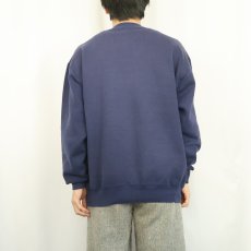 画像3: 90's RUSSELL ATHLETIC USA製 "MICHIGAN" 前V プリントスウェット XXL (3)
