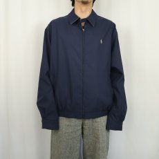 画像2: POLO Ralph Lauren チンスト付き ポリエステル スイングトップ L (2)