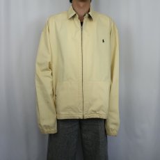 画像2: POLO Ralph Lauren チンスト付き コットンツイル スイングトップ XL (2)