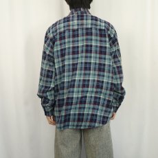 画像3: WILDERNESS チェック柄 ライトネルシャツ XL (3)
