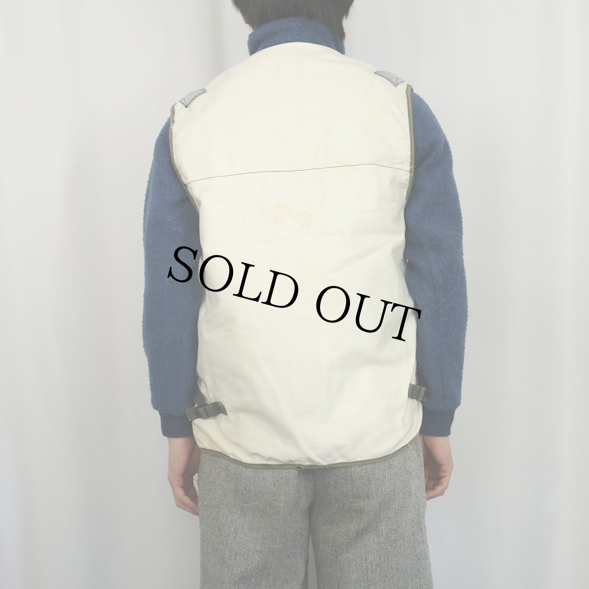 画像3: 80's U.S.NAVY LIFE PRESERVER VEST MEDIUM (3)