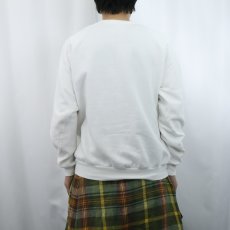 画像3: 90's CANADA製 "Ford" プリントラグランスウェット XL (3)