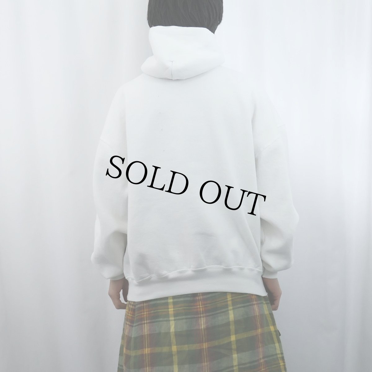 画像3: 90's RUSSELL ATHLETIC USA製 無地スウェットフーディー XXL (3)