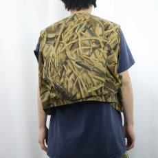 画像3: 2000's FILSON USA製 ウェットランドカモ ハンティングベスト L (3)