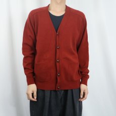 画像2: L.L.Bean ウールニットカーディガン M (2)