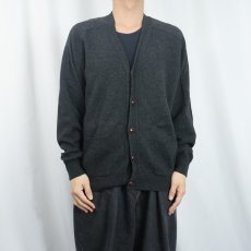 画像2: L.L.Bean ウールニットカーディガン M (2)