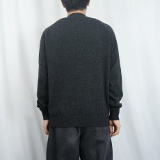 画像3: L.L.Bean ウールニットカーディガン M (3)