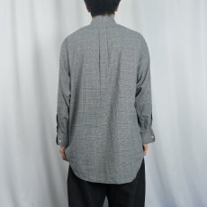 画像3: Ralph Lauren "BLAIRE" グレンチェック柄 コットンボタンダウンシャツ M (3)