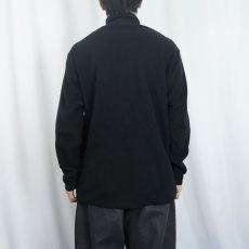 画像3: 90's Patagonia CAPILENE ハーフジップ フリースジャケット BLACK L (3)