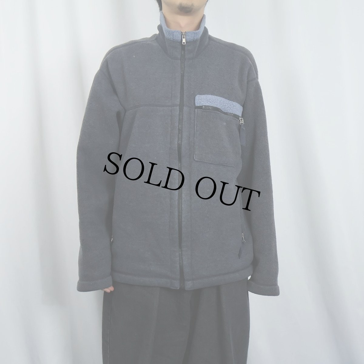 画像2: 2000's Patagonia USA製 シンチラフリースジャケット M (2)