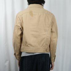画像3: 70's Lee USA製 モールスキン トラッカージャケット L (3)