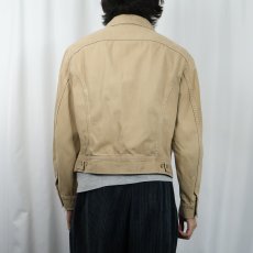画像3: 70's Lee モールスキン トラッカージャケット (3)