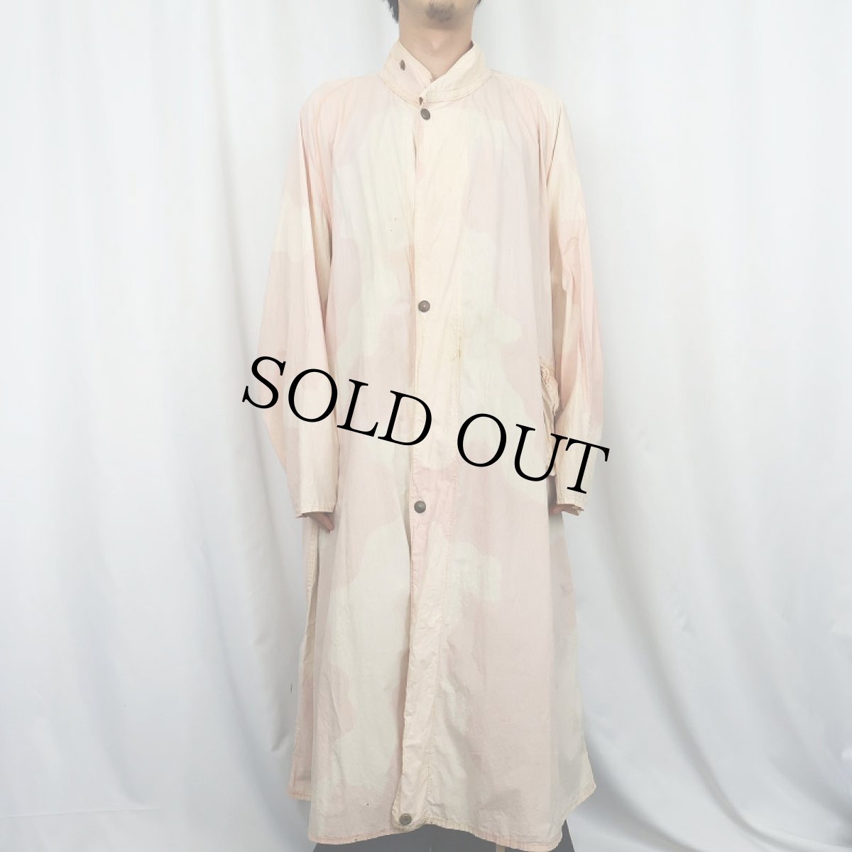 画像2: 40's WWII British Army "PINK CAMO" デザートストームコート (2)