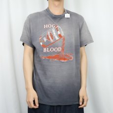 画像3: 80's Harley-Davidson USA製 "Hogs Blood" プリントTシャツ XL (3)