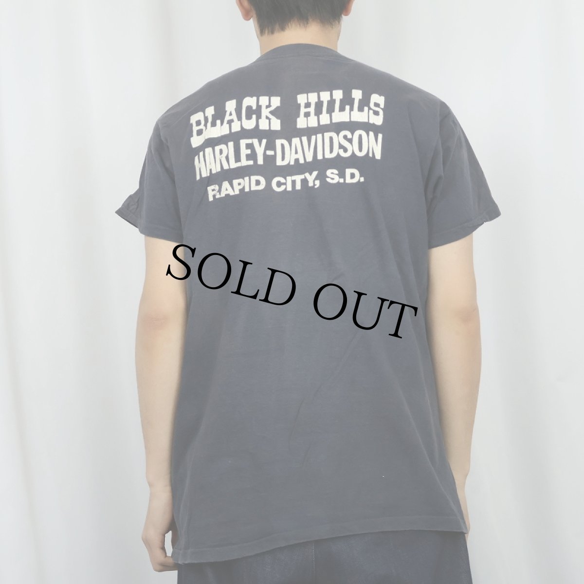 画像3: 80's Harley-Davidson "80 CUBIC INCH" プリント ポケットTシャツ XL (3)