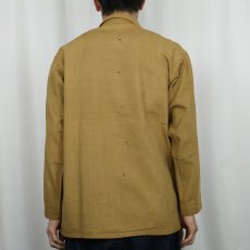 画像3: 1910's WWI U.S.ARMY ブラウンツイル ユーティリティジャケット (3)