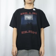 画像2: Billie Eilish "HIT ME HARD AND SOFT" ミュージシャン アルバムプリントTシャツ BLACK XXL (2)