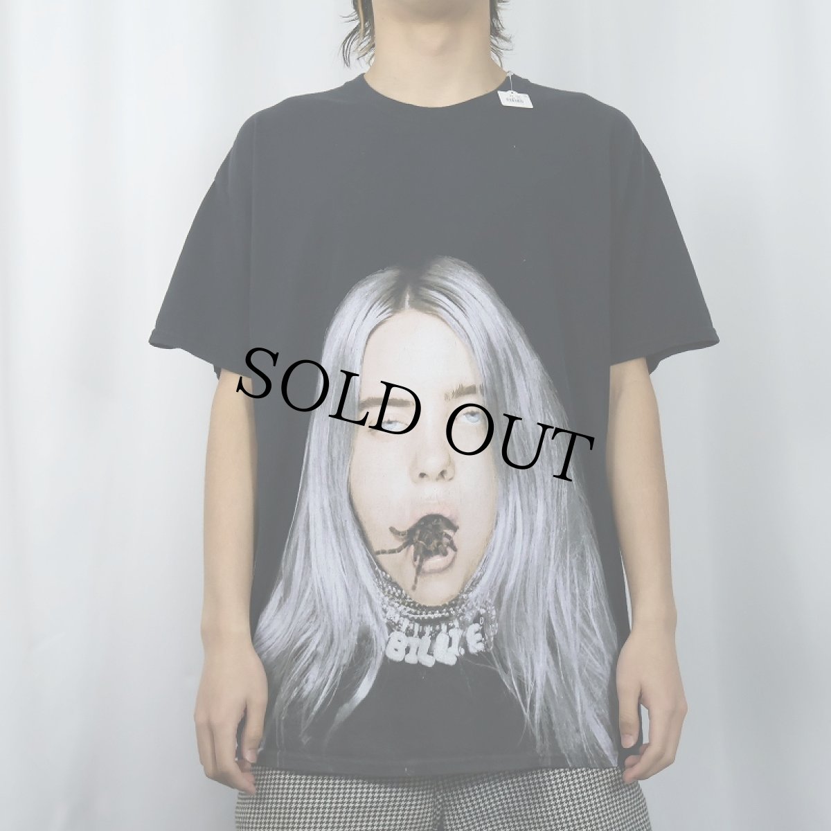 画像2: Billie Eilish "you should see me in a crown" ミュージシャンフォトプリントTシャツ BLACK XL (2)