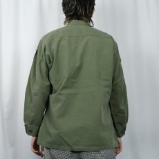 画像3: 60〜70's U.S.ARMY U.S.ARMY ジャングルファティーグジャケット 4th MEDIUM-SHORT (3)