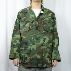 画像2: 60's U.S.ARMY ERDL迷彩 "グリーンリーフ" ファティーグジャケット 4th MEDIUM-REGULAR (2)