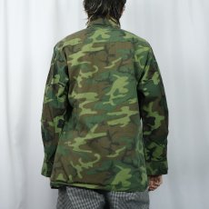 画像3: 60's U.S.ARMY ERDL迷彩 "グリーンリーフ" ファティーグジャケット 4th MEDIUM-REGULAR (3)