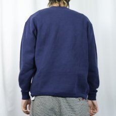 画像3: 80's RUSSELL ATHLETIC USA製 前V 無地スウェット NAVY XL (3)