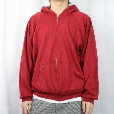 画像2: 70's SPORTS AFIELD USA製 裏サーマル スウェットジップパーカー XL (2)