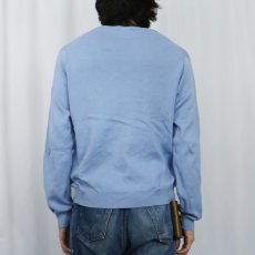 画像3: POLO Ralph Lauren Vネック ピマコットン ニットセーター L (3)