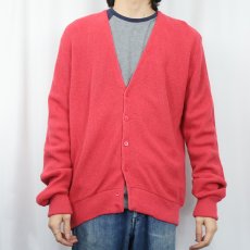 画像2: THANE USA製 アクリルニットカーディガン L (2)