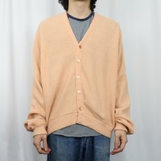 画像2: ROBERT BRUCE USA製 アクリルニットカーディガン XL (2)