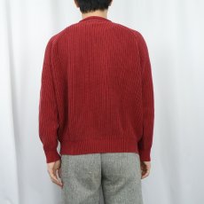 画像3: L.L.Bean ロールネック コットンニットセーター M (3)