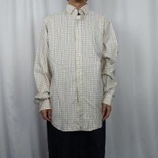 画像2: POLO Ralph Lauren "REGENT CLASSI FIT" ポニー無し グラフチェック柄 コットンシャツ L (2)