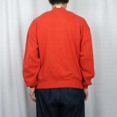 画像3: 90's RUSSELL ATHLETIC USA製 "LOWNDES FOOTBALL" 前V プリントスウェット L (3)