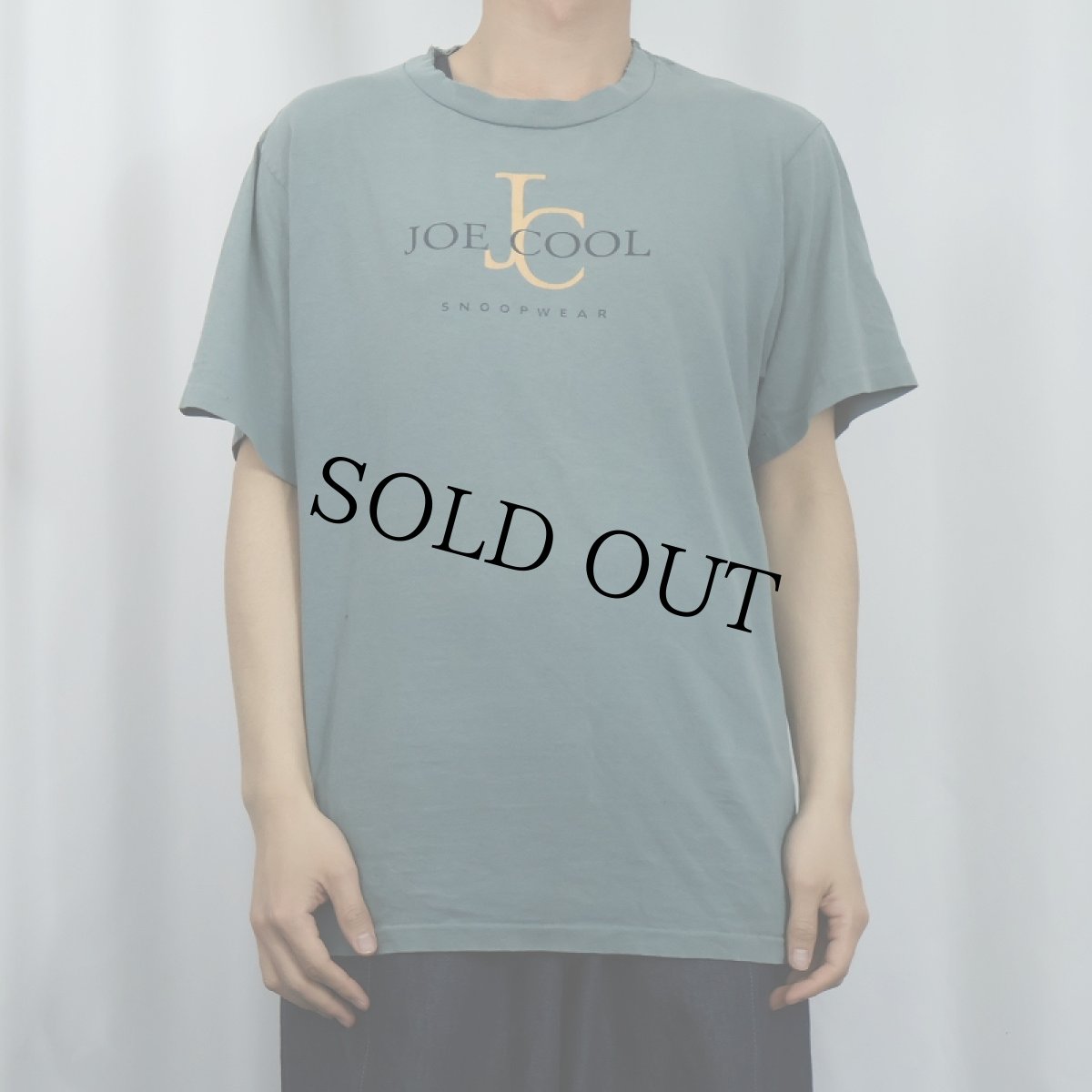 画像3: 90's SNOOPY JOE COOL USA製 キャラクターパロディプリントTシャツ L  (3)