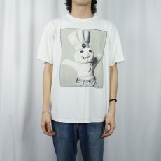 画像2: 90's Pillsbury Doughboy キャラクターパロディTシャツ L (2)