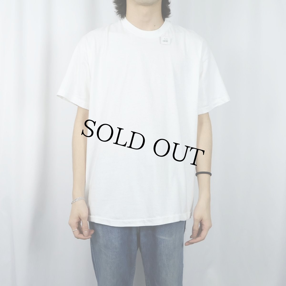 画像2: 90's USA製 "I get home with a little help from my friends" キャラクタープリントTシャツ XL (2)