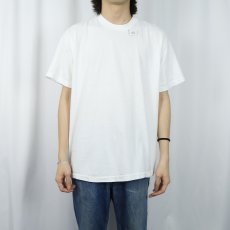 画像2: 90's USA製 "I get home with a little help from my friends" キャラクタープリントTシャツ XL (2)