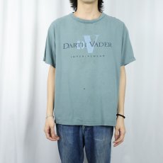 画像3: 90's STARWARS USA製 "DARTH VADER" パロディプリントTシャツ L (3)
