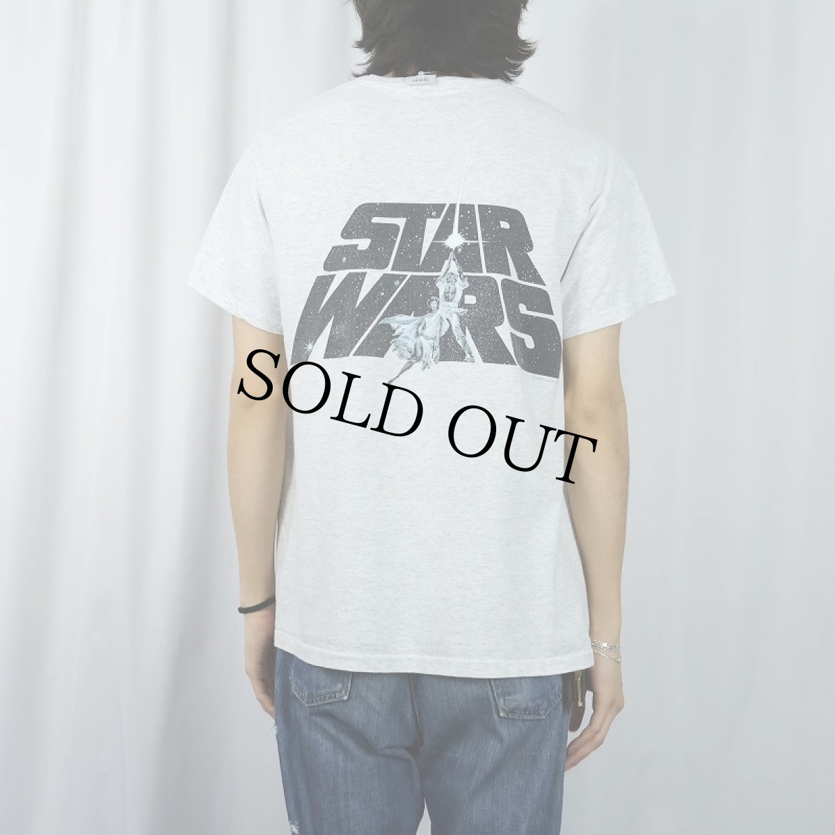 画像4: 90's STAR WARS USA製 パロディプリントTシャツ L (4)