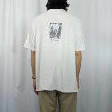 画像4: 90's LIVE USA製 オルタナティヴ・ロックバンドTシャツ XL (4)