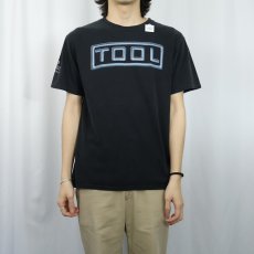 画像3: 2010 TOOL ロックバンド ツアープリントTシャツ BLACK M (3)