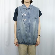 画像2: ファイヤーマンデザインベスト 5XL (2)